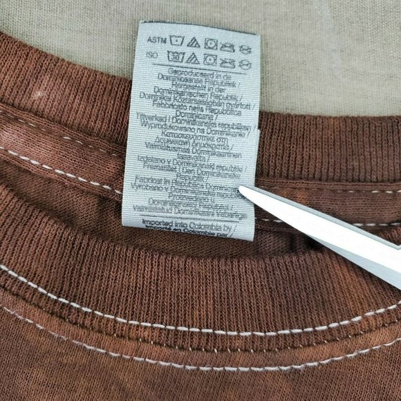 Brown Grateful Dead Reprint Tye Dye Gildan Heavy %100 Cotton XL T Shirt - Picture 11 of 11